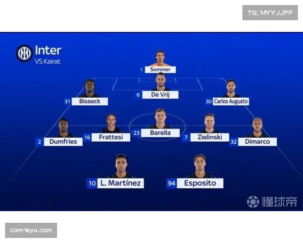 国米中后场体系成熟三中卫结构稳固 恰尔汗奥卢与巴雷拉掌控节奏